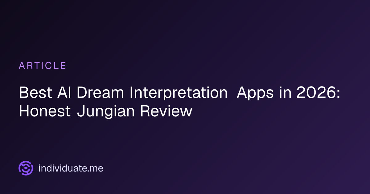 Best AI Dream Interpretation Apps in 2026: Honest Jungian Review ...